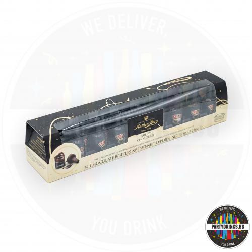 Шоколадови бонбони Anthon Berg Baileys Chocolate Bottles 24 броя 375g